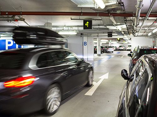 Parking Lot Security Camera Installation