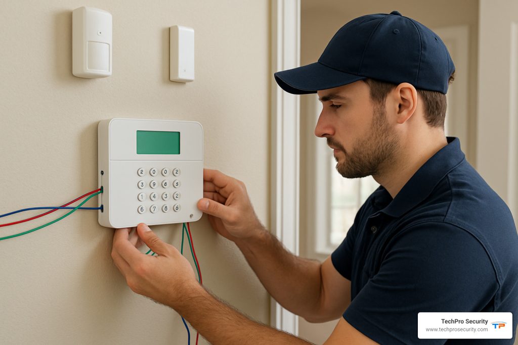 alarm system installation cost
