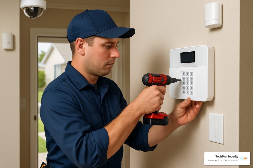 security alarm installers near me