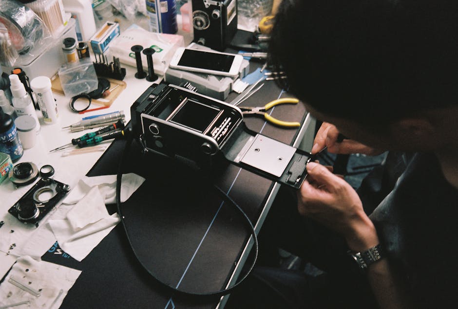 camera maintenance and repair